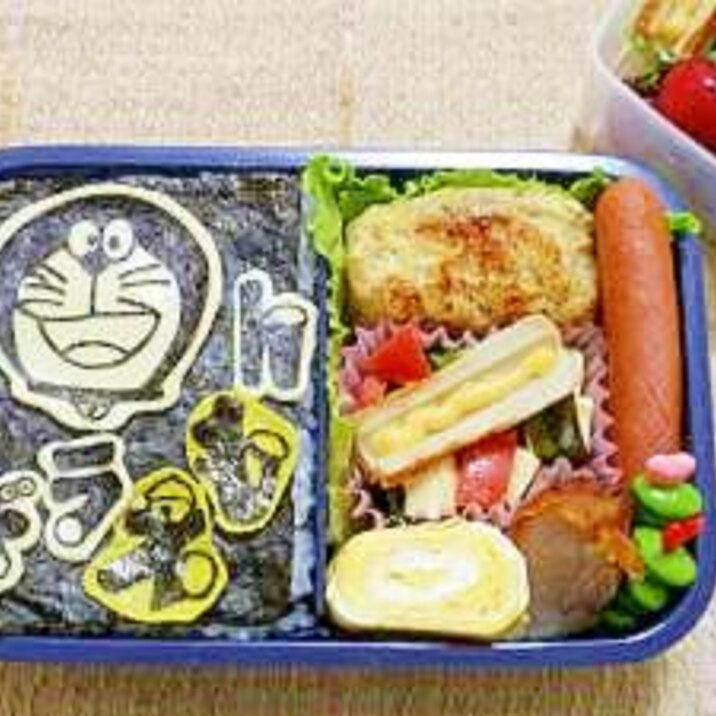 ドラえもん弁当 レシピ 作り方 By ブドウ マスカット 楽天レシピ